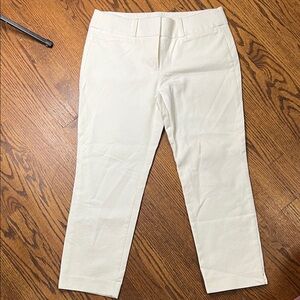 LOFT Cream Marisa Pants